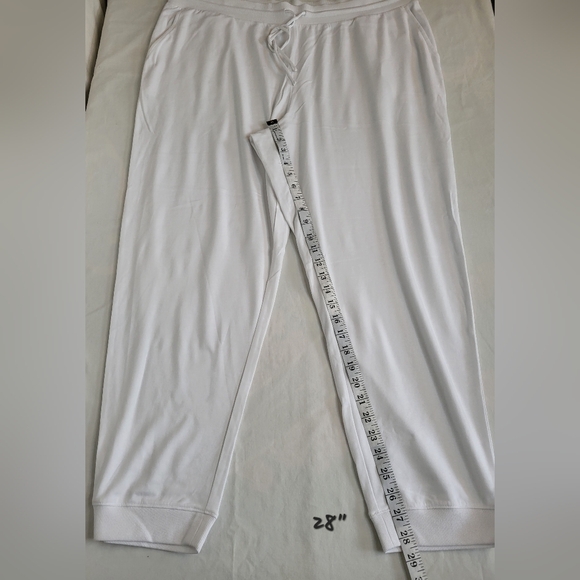 Talbots Haven Well Within 100% Cotton White Joggers NEW Size XXL - Picture 9 of 10